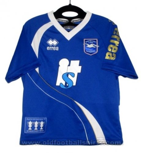 Brighton & Hove Albion Training/Leisure football shirt 2010 - 2011