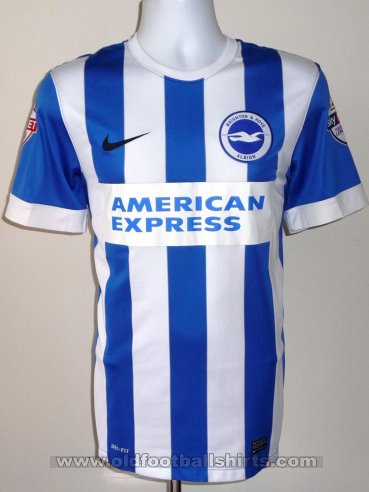 Brighton & Hove Albion Home maglia di calcio 2014 - 2016