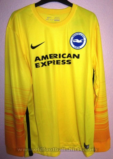 Brighton & Hove Albion Goalkeeper football shirt 2015 - 2016
