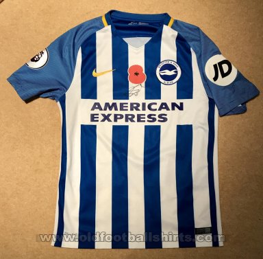 Brighton & Hove Albion Home football shirt 2017 - 2018