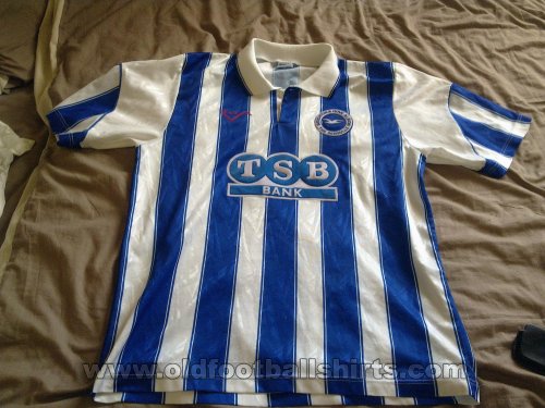 Brighton & Hove Albion Home football shirt 1991 - 1993
