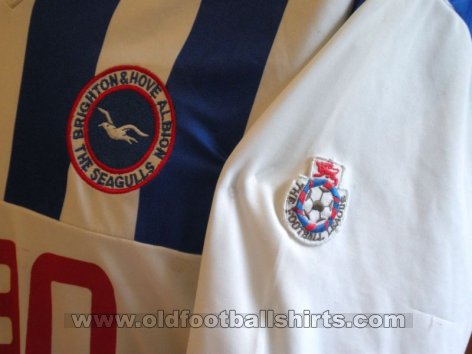 Brighton & Hove Albion Home football shirt 1989 - 1991
