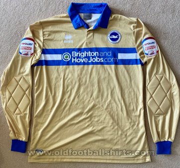 Brighton & Hove Albion Goalkeeper football shirt 2011 - 2013