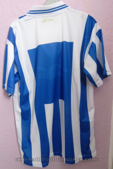 Brighton & Hove Albion Retro Replicas football shirt 2001 - 2002