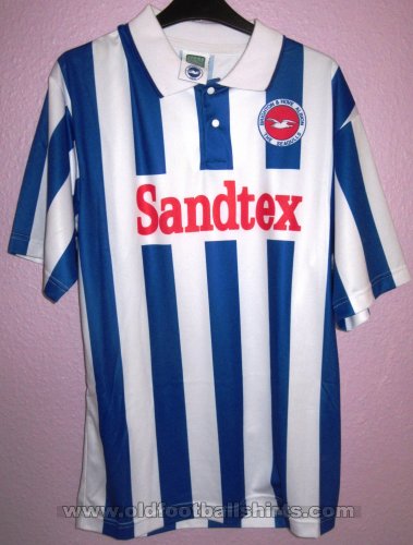 Brighton & Hove Albion Retro Replicas football shirt 1994 - 1997
