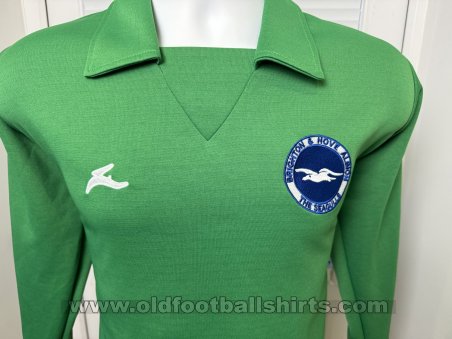 Brighton & Hove Albion Goalkeeper football shirt 1977 - 1980