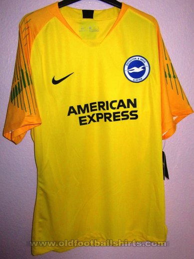 Brighton & Hove Albion Goalkeeper football shirt 2018 - 2020