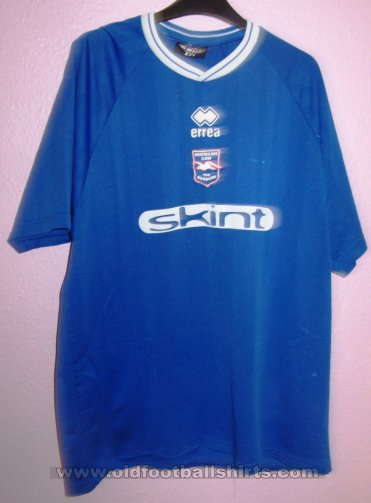Brighton & Hove Albion Προπόνηση/ Αναψυχή φανέλα ποδόσφαιρου 1999 - 2002