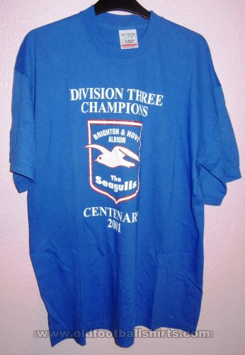 Brighton & Hove Albion Training/Leisure football shirt 2001