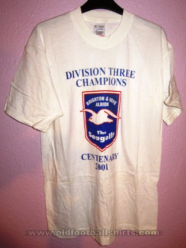 Brighton & Hove Albion Training/Leisure football shirt 2001