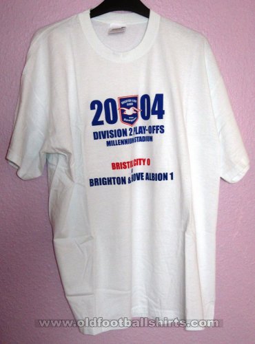 Brighton & Hove Albion Training/Leisure football shirt 2004
