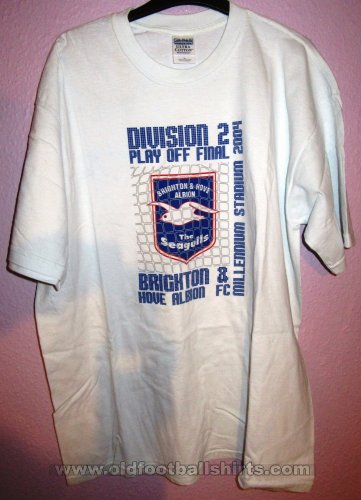Brighton & Hove Albion Training/Leisure football shirt 2004