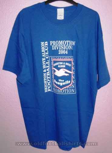 Brighton & Hove Albion Training/Leisure football shirt 2004