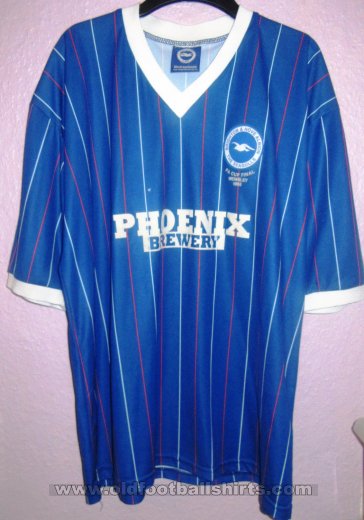Brighton & Hove Albion Retro Replicas football shirt 1983 - 1984