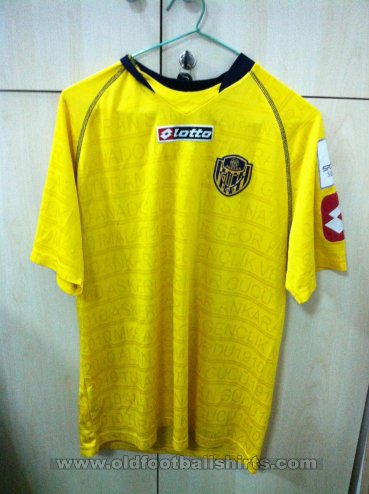 MKE Ankaragucu Away football shirt 2010 - 2011