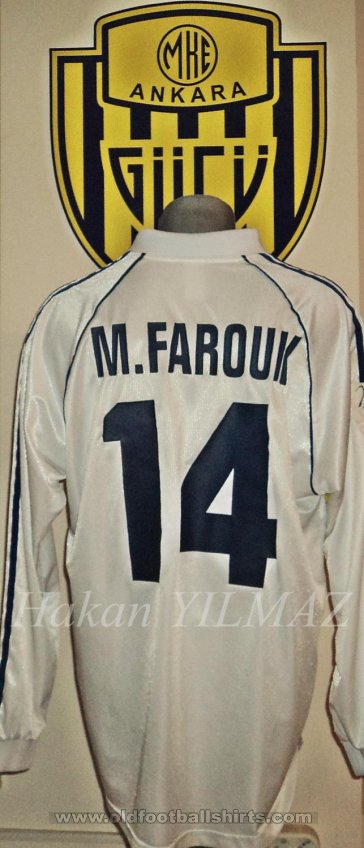 MKE Ankaragucu Away football shirt 2000 - 2001