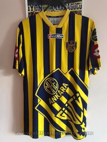 MKE Ankaragucu Home football shirt 2011 - 2012