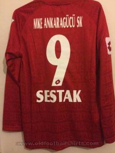 MKE Ankaragucu Special football shirt 2010