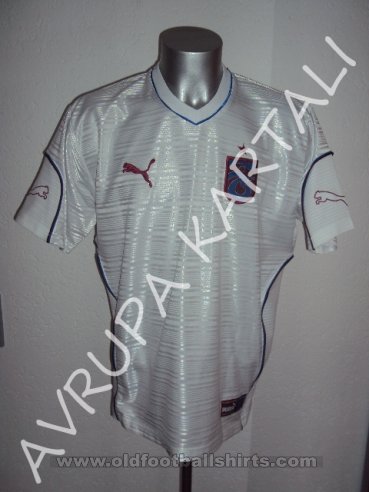 Trabzonspor Away football shirt 2001 - 2002
