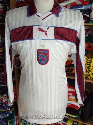 Trabzonspor Μακριά φανέλα ποδόσφαιρου 2000 - 2001