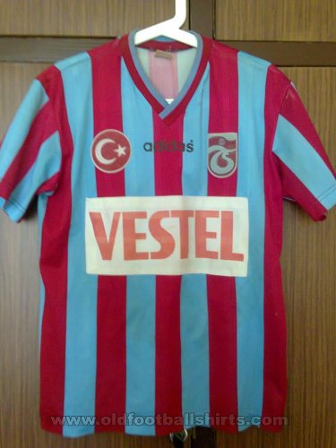 Trabzonspor Home φανέλα ποδόσφαιρου 1995 - 1996