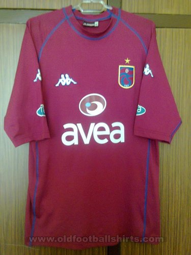 Trabzonspor Home φανέλα ποδόσφαιρου 2002 - 2003