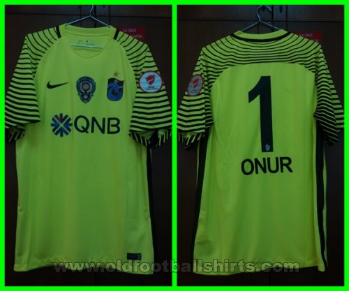 Trabzonspor Goalkeeper football shirt 2016 - 2017