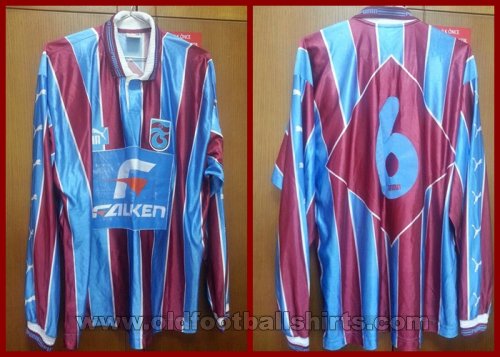 Trabzonspor Home camisa de futebol 1999 - 2000