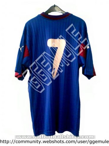 Trabzonspor Home φανέλα ποδόσφαιρου 2000 - 2001