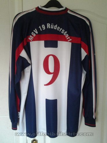MSV 19 Rüdersdorf Home football shirt (unknown year)