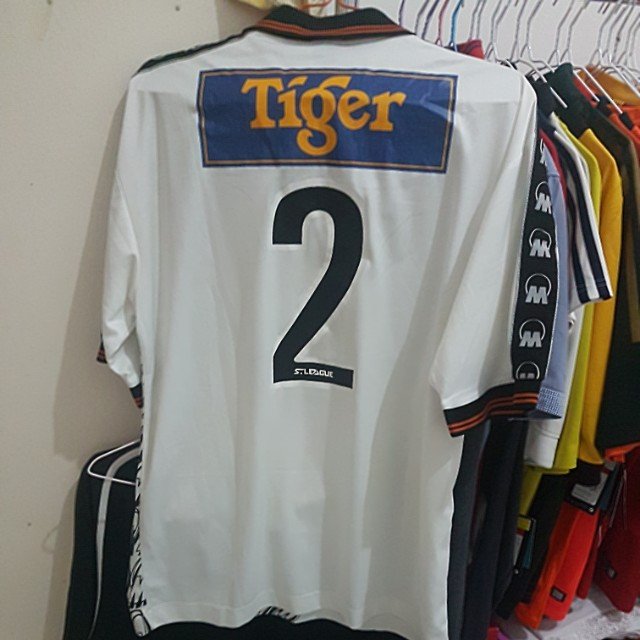 Jurong FC Away football shirt 1998.