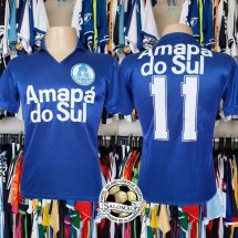 Clube Esportivo Aimoré Home football shirt 1985 sponsored by Amapá do Sul