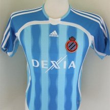 Club Brugge Away football shirt 2006 - 2007 sponsored by Dexia