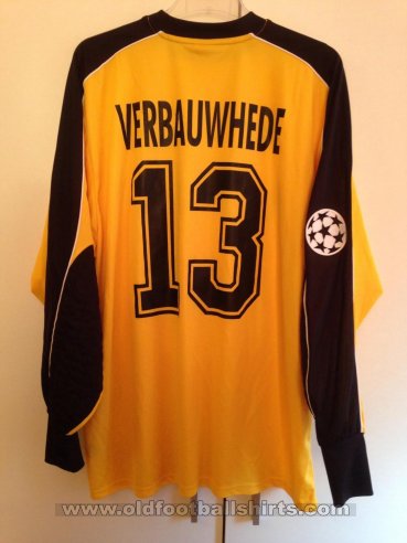 Club Brugge Goalkeeper football shirt 2005 - 2006