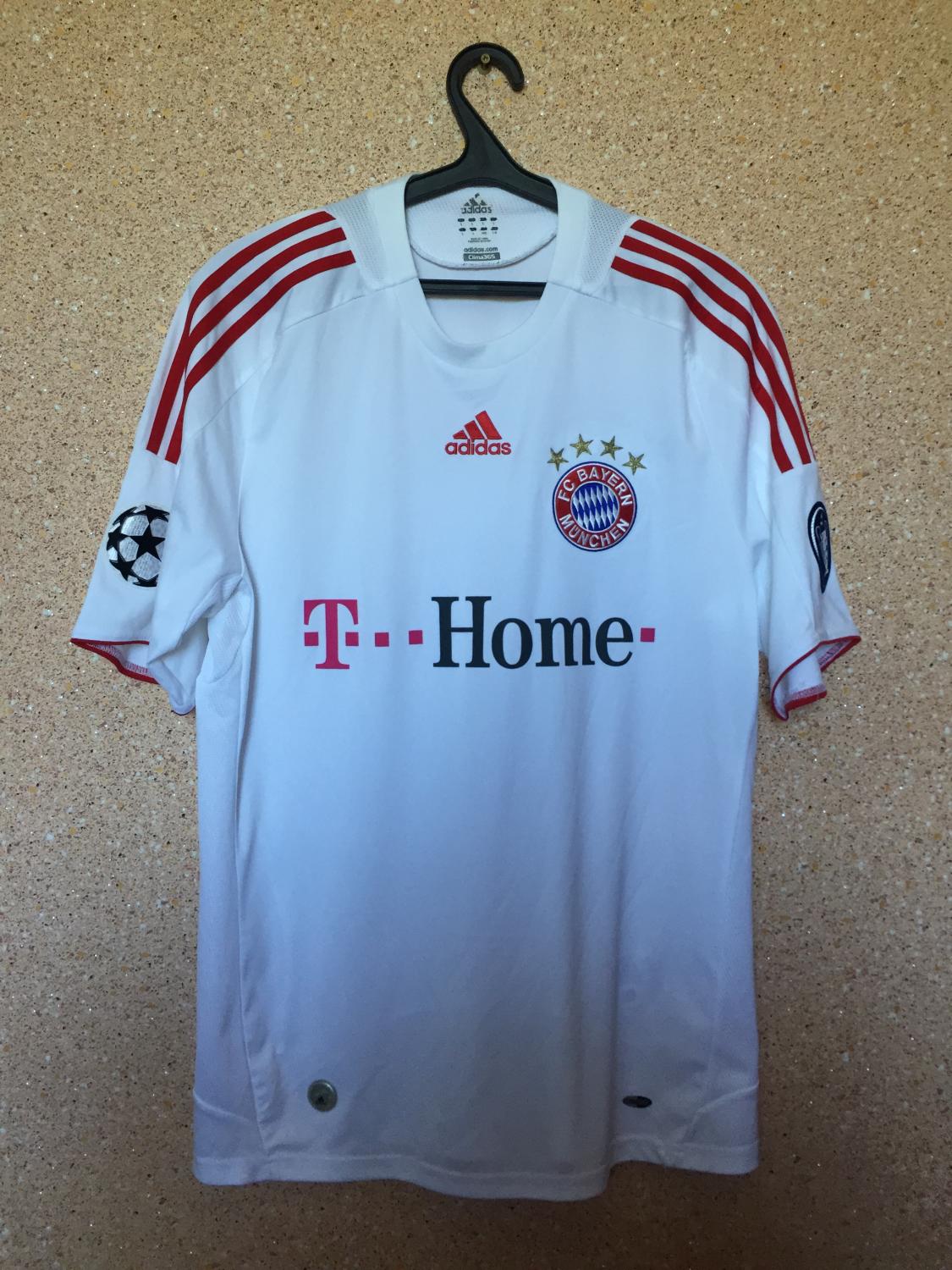 Maillot football vintage Bayern Munich 2008-2009 AWAY 7