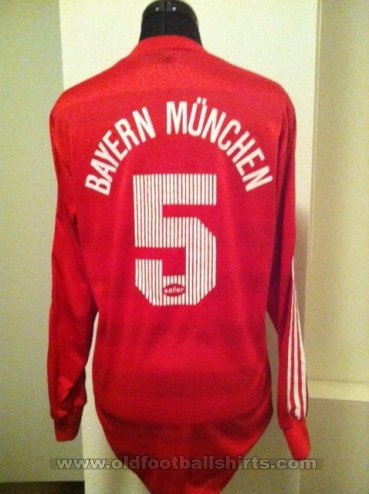 Bayern Munich Home Fußball-Trikots 1984 - 1986