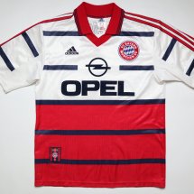 Bayern Munich Home football shirt 1998 - 2000 sponsored by Opel