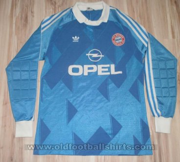 Bayern Munich Goalkeeper football shirt 1990 - 1991