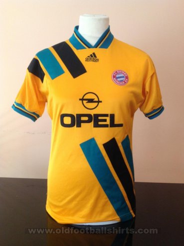 Bayern Munich Maglia da trasferta maglia di calcio 1993 - 1995
