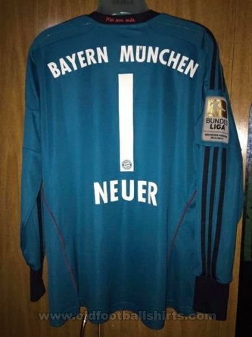 Bayern Munich Goalkeeper football shirt 2013 - 2014