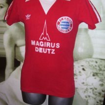 Bayern Munich Home football shirt 1978 - ? sponsored by Magirus Deutz