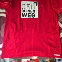 Bayern Munich Home football shirt 2012 - 2013 sponsored by Geh Deinen Weg