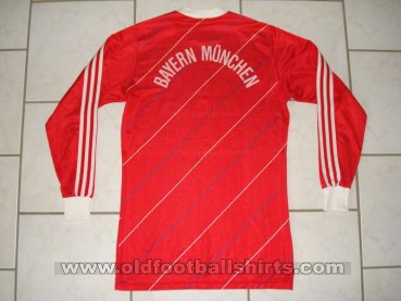 Bayern Munich Home Maillot de foot 1985 - 1986