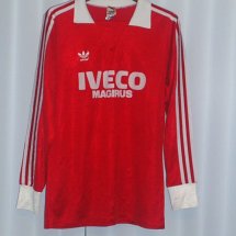 Bayern Munich Home football shirt 1981 - 1982 sponsored by Iveco Magirus