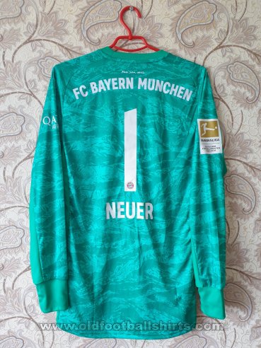Bayern Munich Goalkeeper football shirt 2019 - 2020
