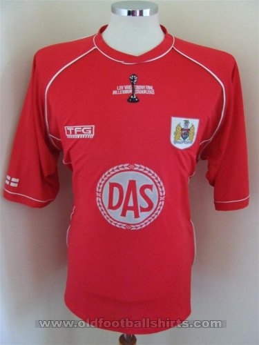 Bristol City Cup Shirt football shirt 2002 - 2003