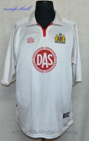 Bristol City Visitante Camiseta de Fútbol 2001 - 2002