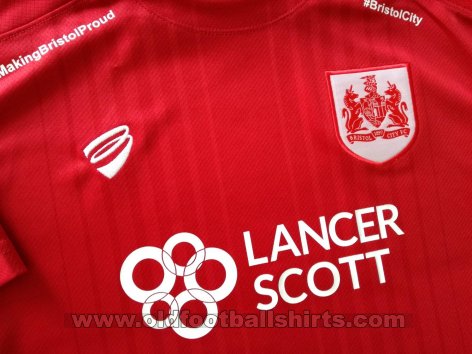 Bristol City Home maglia di calcio 2016 - 2017