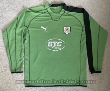 Bristol City Goalkeeper football shirt 2006 - 2008