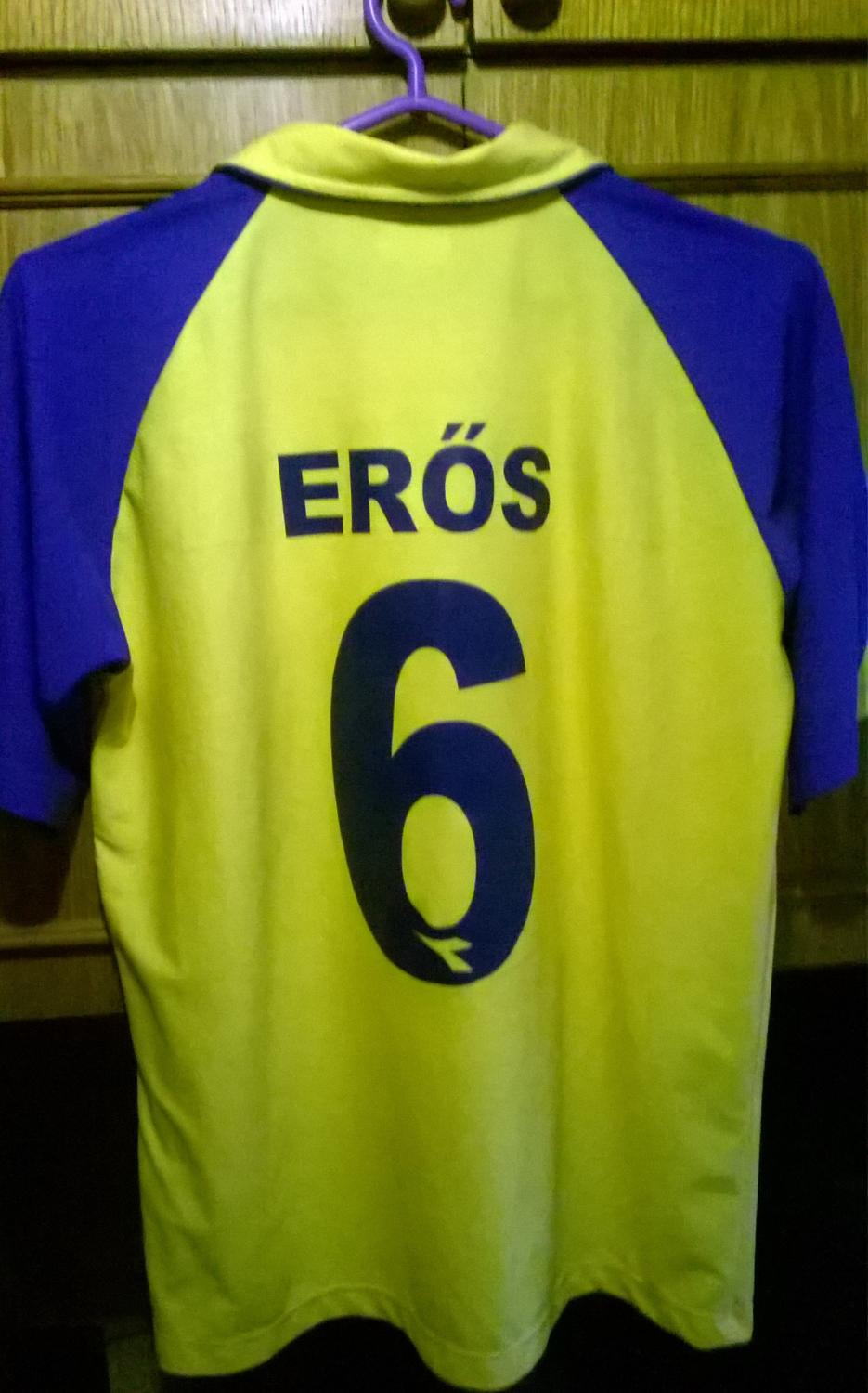 Maillot PECSI MFC football shirt DIADORA maglia jersey rouge trikot XL